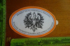 Alter aufkleber spirituosen gebraucht kaufen  Kupferberg