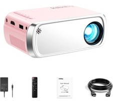 Projetores de Home Theater, projetor ksbaby, mini projeto de vídeo estético LED comprar usado  Enviando para Brazil