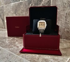 Iced cartier santos for sale  Charlotte