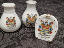 Crested china bridlington for sale  BANGOR