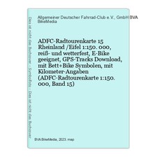 Adfc radtourenkarte rheinland gebraucht kaufen  Ohlsbach