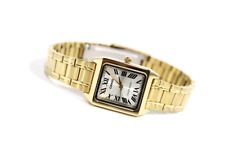 Relógio Casio feminino LTP-V007 impermeável aço inoxidável/couro comprar usado  Enviando para Brazil