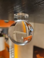 Sfera cristallo trasparente usato  Torino