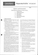 Grundig service manual gebraucht kaufen  Salzgitter