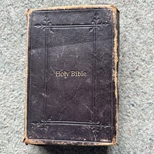 Holy bible 1869 for sale  HALIFAX