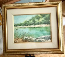 Olio tela firmato usato  Milano