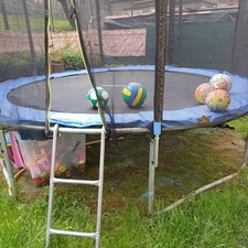 Trampolin 305 utdoor gebraucht kaufen  Plaue