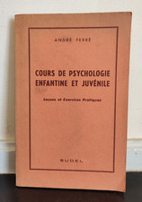 Cours psychologie enfantine d'occasion Cours psychologie enfantine d'occasion  Brouzet-lès-Alès