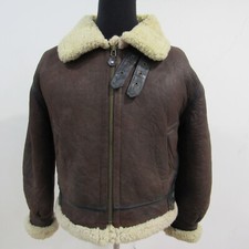 Men leather shearling for sale  BLACKPOOL
