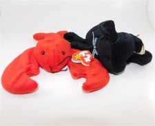 1004/1428 Ty Beanie Baby Luke the Puppy - 1999 ~ Ty Beanie Baby Pinchers the comprar usado  Enviando para Brazil