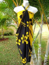 Hawaii sarong yellow for sale  Honolulu