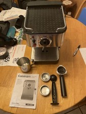 Cafeteira de espresso Cuisinart EM-100FR aço inoxidável 15 barras comprar usado  Enviando para Brazil