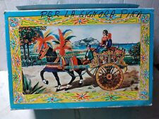 Souvenir carrettino siciliano usato  Italia