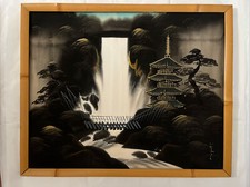 Japanese landscape painting for sale  Schertz