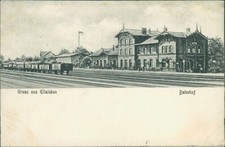 Ansichtskarte eilsleben bahnho gebraucht kaufen  Eggenstein-Leopoldshafen