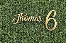 Personalised name age for sale  BARKING