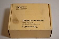 Foval 150W inversor de energia para carro 12V DC para 110V AC conversor tomada adaptador para veículo comprar usado  Enviando para Brazil