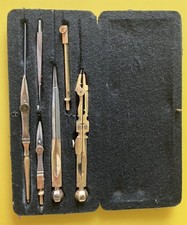 Antik reisszeug zirkelkasten gebraucht kaufen  Ulm