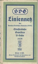 Berlin 1939 bvg gebraucht kaufen  Berlin