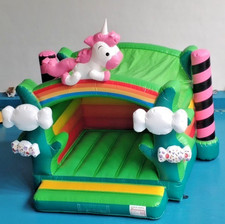Kinderhüpfburg einhorn design gebraucht kaufen  Mengen