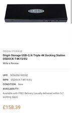 Origin storage usb for sale  TWICKENHAM