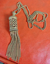 Vintage filigree tassel for sale  New Milford