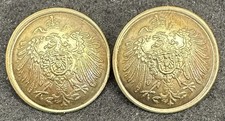 Kaiserreich uniformknöpfe rei gebraucht kaufen  Hamburg