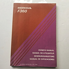 Honda tiller f360 for sale  OKEHAMPTON