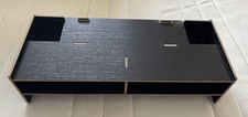 Black wooden desk for sale  CAMBERLEY