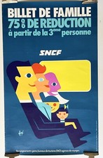 Original sncf poster d'occasion  Paris XVIII