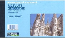 Ricevute generiche autocopiant usato  Pagani