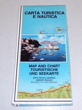 Carta turistica nautica usato  Settimo Torinese
