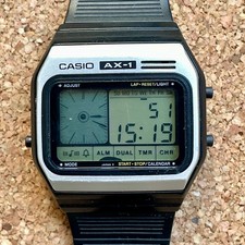 Relógio Casio AX-1 RARO melodia início dos anos 80. E25282 comprar usado  Enviando para Brazil