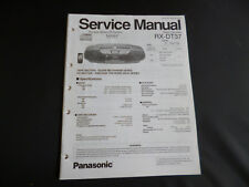 Original Service Manual Panasonic RX-DT37 comprar usado  Enviando para Brazil