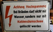 Achtung hochspannung ..... gebraucht kaufen  Köln