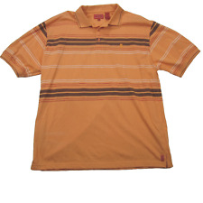 Camisa polo masculina Zetti listrada laranja 2XL multicolorida manga curta logotipo, usado comprar usado  Enviando para Brazil