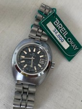BREIL OK data lady cassa bracciale acciaio 28mm carica manuale tag anni 70 NOS, usado comprar usado  Enviando para Brazil