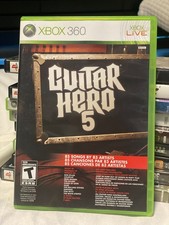 Guitar Hero 5 (Microsoft Xbox 360, 2009) CIB Completo com Manual comprar usado  Enviando para Brazil