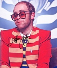 signed elton john for sale signed elton john for sale ROMFORD