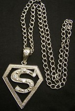 Superman collana catena usato  Vizzolo Predabissi
