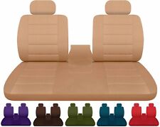 Capas de banco dianteiro se encaixam 95-00 Chevy C/K 1500 parte inferior sólida traseira com console comprar usado  Enviando para Brazil