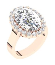 5.70ct oval lab for sale  New York