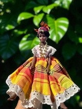 Poupée folklorique antillaise d'occasion  Corbeil-Essonnes