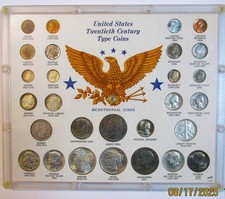Coleção de Moedas: CONJUNTO DE MOEDAS TIPO 29 DO SÉCULO 20 DOS EUA MORGAN, PAZ E MUITO MAIS, Emoldurado comprar usado  Enviando para Brazil
