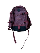 Supreme burgundy damier for sale  Portland