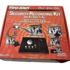Kit de segurança First Alert DVR modelo 575 unidade de sistema cabo de câmera com fio NOVO com CAIXA comprar usado  Enviando para Brazil