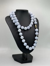 Collana vintage calcedonio usato  Brescia