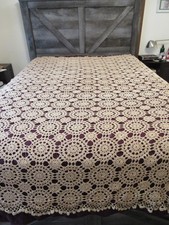 Vintage crocheted bedspread for sale  Little Falls