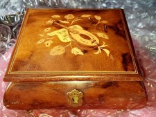 Vintage inlayed wooden for sale  SALISBURY