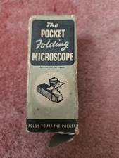 Pocket folding microscope for sale  TELFORD